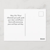 詩編エレガント119:105水彩絵葉書 ポストカード (裏面)