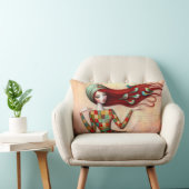 詩編聖なる書物、 経典お洒落ガールランバークッション ランバークッション (椅子)