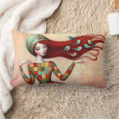 詩編聖なる書物、 経典お洒落ガールランバークッション ランバークッション (ブランケット)