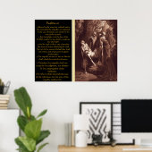 詩編01ポスター7 ポスター (ホームオフィス)