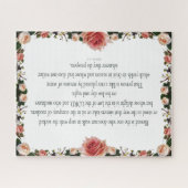 詩編1聖なる書物、 経典義人のアートパス ジグソーパズル (横)