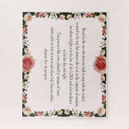 詩編1聖なる書物、 経典義人のアートパス ジグソーパズル