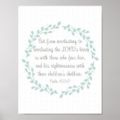 詩編103ポスター ポスター (正面)