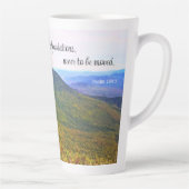 詩編104:5ラテマグカップ カフェラテマグ (右)