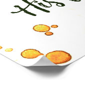 詩編107:1与え、感謝してい秋 ポスター (角)