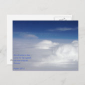 詩編107:1聖なる書物、 経典ポストカード ポストカード (正面/裏面)