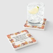 詩編107:1 ストーンコースター (横)