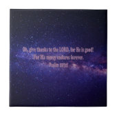 詩編107:1 タイル (正面)