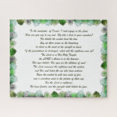 詩編11聖なる書物、 経典デザインVerse Art ジグソーパズル (横)