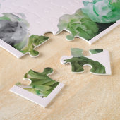 詩編11聖なる書物、 経典デザインVerse Art ジグソーパズル (側面)