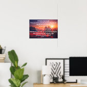 詩編113: 1 - 6ポスター ポスター (ホームオフィス)