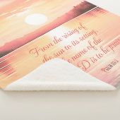 詩編113:3 シェルパブランケット (3/4)