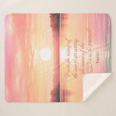 詩編113:3 シェルパブランケット (正面(横))