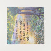 詩編113:3 タペストリー (正面(横))