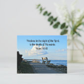 詩編116:15 ポストカード (スタンド正面)