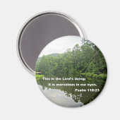 詩編118:23 マグネット (正面/裏面)