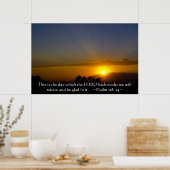 詩編118: 24 ポスター (キッチン)