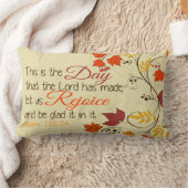 詩編118-24 ランバークッション (ブランケット)