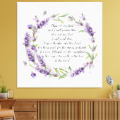 詩編118: 28 -119:1アクリルプリント キャンバスプリント (インサイチュ (リビング))