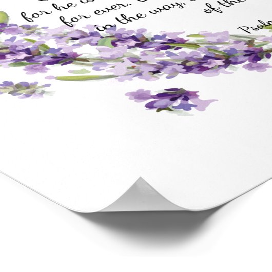 詩編118: 28 -119:1 ポスター (角)