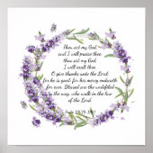 詩編118: 28 -119:1 ポスター (正面)