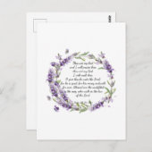 詩編118: 28 -119:1 ポストカード (正面/裏面)