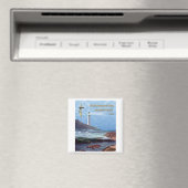 詩編119クリスチャン灯台の贈り物 マグネット (インサイチュ (食洗機))