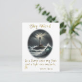 詩編119 ポストカード (スタンド正面)