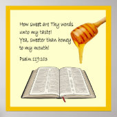 詩編119:103 ポスター (正面)