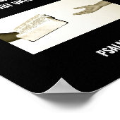 詩編119:105キャンバス ポスター (角)