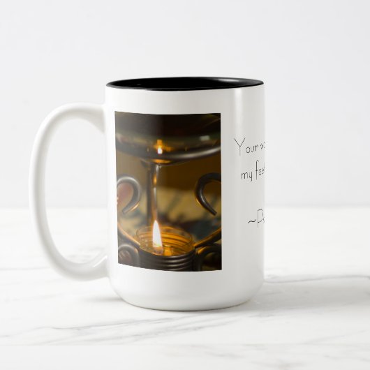 詩編119:105マグカップ ツートーンマグカップ (左)