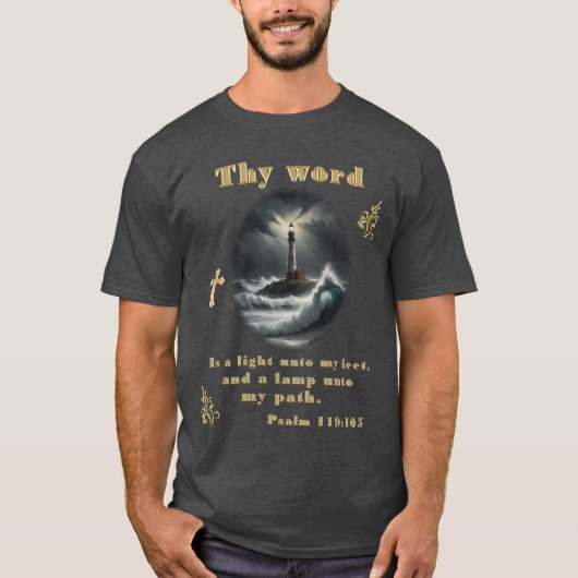 詩編119 Tシャツ (正面)
