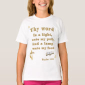 詩編119 Tシャツ (正面)