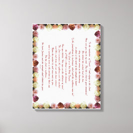 詩編11、聖なる書物、 経典、聖書の聖句、 キャンバスプリント