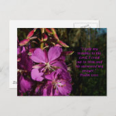 詩編120:1詩編勇気付けられる葉書 ポストカード (正面/裏面)