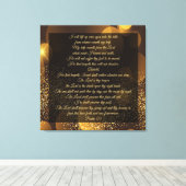 詩編121 キャンバスプリント (インサイチュ (ウッドフロア))