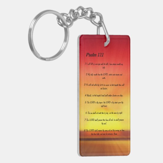 詩編121 キーホルダー (正面左)