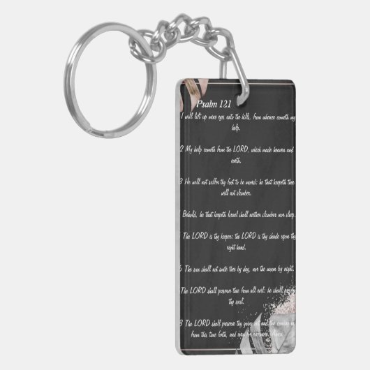 詩編121 キーホルダー (正面左)