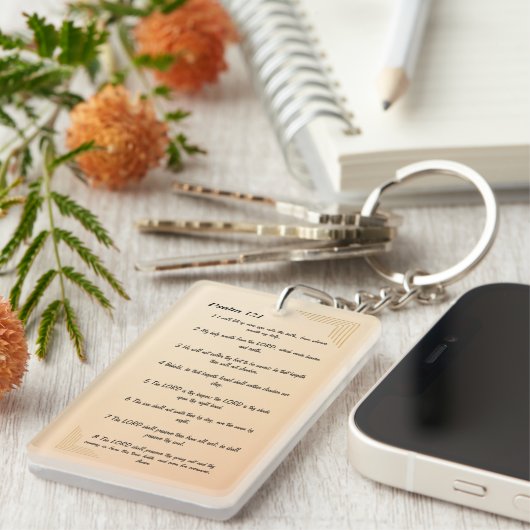 詩編121   キーホルダー (正面右)