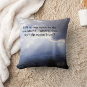 詩編121 クッション (ブランケット)