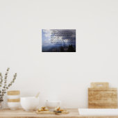 詩編121 ポスター (キッチン)