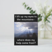 詩編121 ポストカード (スタンド正面)