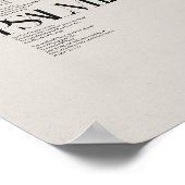 詩編121 – 「丘に目を持ち上げる」 ポスター (角)