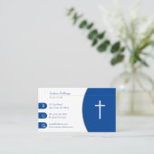 詩編121; 1-2 |クリスチャン感動的 名刺 (スタンド正面)