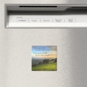 詩編121:1-2 *マグネット*目を上げる マグネット (インサイチュ (食洗機))