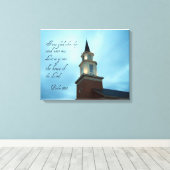 詩編122:1 キャンバスプリント (インサイチュ (ウッドフロア))