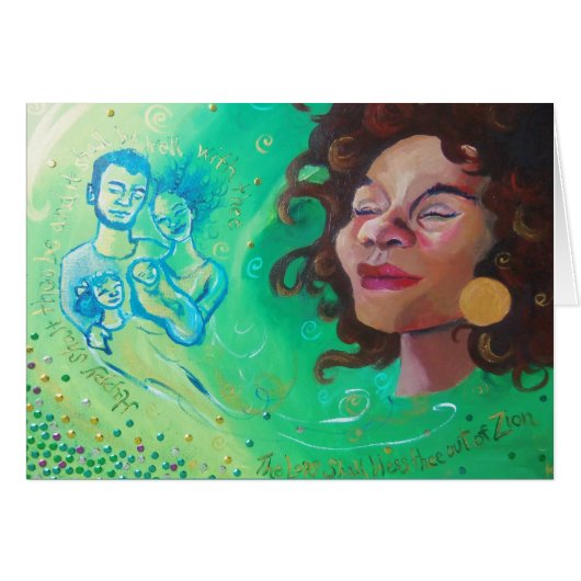 詩編128ノテカード (正面横)