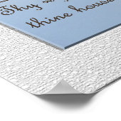 詩編128:3 ポスター (角)