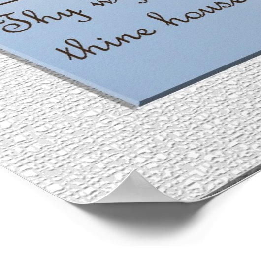 詩編128:3 ポスター (角)