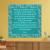 詩編133 キャンバスプリント (インサイチュ (リビング))